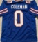 Keon Coleman Buffalo Bills Autographed Custom Football Jersey Hologram