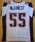 Willie McGinest New England Patriots Autographed Custom Football Jersey coa