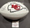 Patrick Mahomes & Travis Kelce Kansas City Chiefs Dual Autographed Football coa
