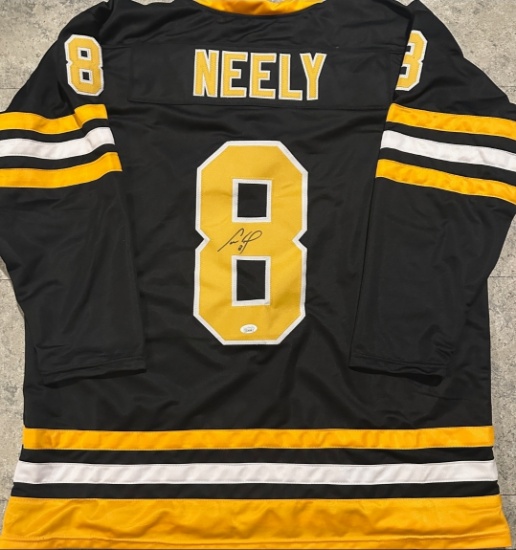 Cam Neely Boston Bruins Autographed Custom Hockey Jersey coa