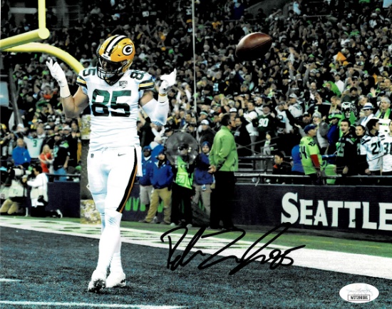 Robert Tonyan Green Bay Packers Autographed 8x10 Photo coa