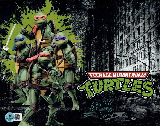 Jim Lawson TMNT Artist Autographed 8x10 Photo Hologram