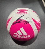 Lionel Messi Inter Miami CF Autographed Adidas Soccer Ball coa