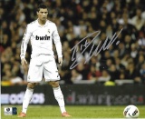 Cristiano Ronaldo Real Madrid Autographed 8x10 Photo coa