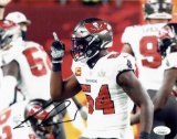 Lavonte David Tampa Bay Buccaneers Autographed 8x10 Photo JSA w coa