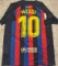 Lionel Messi F.C. Barcelona Autographed Nike Home Soccer Jersey coa