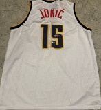 Nikola Jokic Denver Nuggets Autographed Custom Basketball Jersey coa