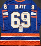 Doug Smith The Goon/Doug Glatt Autographed & Ins Custom Hockey Jersey coa