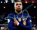 Kylian Mbappé Paris Saint-Germain Autographed 8x10 Photo coa