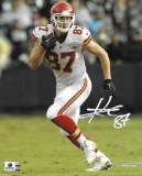 Travis Kelce Kansas City Chiefs Autographed 8x10 Photo coa