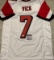 Michael Vick Atlanta Falcons Autographed Custom Football Jersey coa