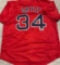 David Ortiz Boston Red Sox Autographed Custom Baseball Jersey coa