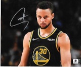 Stephen Curry Golden State Warriors Autographed 8x10 Photo coa