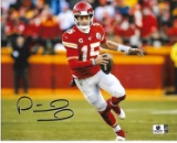 Patrick Mahomes Kansas City Chiefs Autographed 8x10 Photo coa