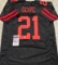 Frank Gore San Francisco 49ers Autographed Custom Football Jersey coa