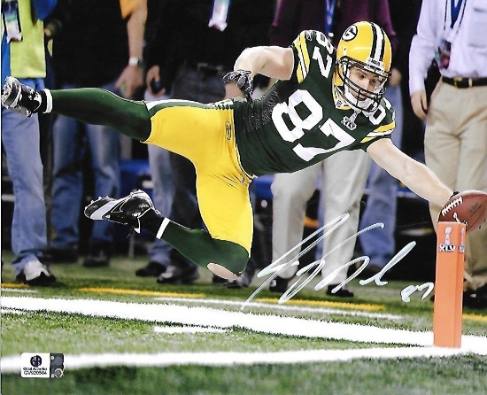 Jordy Nelson Green Bay Packers Autographed 8x10 Photo coa