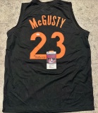 Kameron McGusty Miami Hurricanes Autographed Custom Basketball Jersey coa