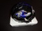 Ray Lewis Baltimore Ravens Autographed Riddell Mini Helmet coa