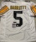 Terry Hanratty Pittsburgh Steelers Autographed & Insc Custom Football Jersey coa
