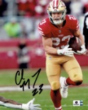 Christian McCaffery San Francisco 49ers Autographed 8x10 Photo coa