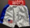 Micky Ward Former WBU Boxing Champion Autographed Boxing Trunks JSA COA