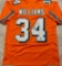 Ricky Williams Miami Dolphins Autographed Custom Football Jersey Beckett Hologram