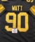 T.J. Watt Pittsburgh Steelers Autographed Custom Football Jersey coa