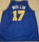 Chris Mullin Golden State Warriors Autographed Custom Basketball Jersey Beckett Hologram