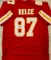 Travis Kelce Kansas City Chiefs Autographed Custom Football Jersey coa