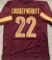 Jacory Croskey-Merritt Washington Commanders Autographed Custom Football Jersey Beckett Hologram