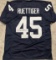Rudy Ruettiger Notre Dame Fighting Irish Autographed Custom Football Jersey JSA coa
