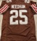 Nick Needham Cleveland Browns Autographed Custom Brown Football Jersey JSA coa