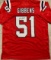 Jack Gibbens New England Patriots Autographed Custom Jersey JSA Hologram