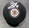 Pavel Zacha Boston Bruins Autographed Boston Bruins Hockey Puck JSA  coa