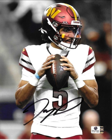 Jayden Daniels Washington Commanders Autographed 8x10 Photo coa