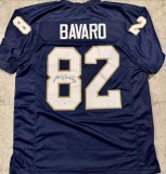 Mark Bavaro Notre Dame Fighting Irish Autographed Custom Jersey JSA Hologram