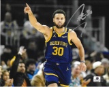 Stephen Curry Golden State Warriors Autographed 8x10 Photo coa