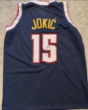 Nikola Jokic Denver Nuggets Autographed Custom Basketball Jersey coa