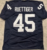 Rudy Ruettiger Notre Dame Fighting Irish Autographed Custom Football Jersey JSA coa