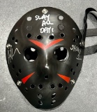 Ari Lehman JASON Friday the 13th Autographed & Inscribed Mask JSA HOLOGRAM