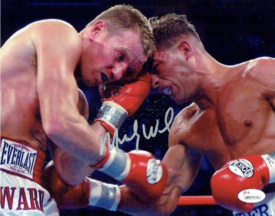 Micky Ward Former Boxing Champ Autographed 8x10 Photo JSA coa