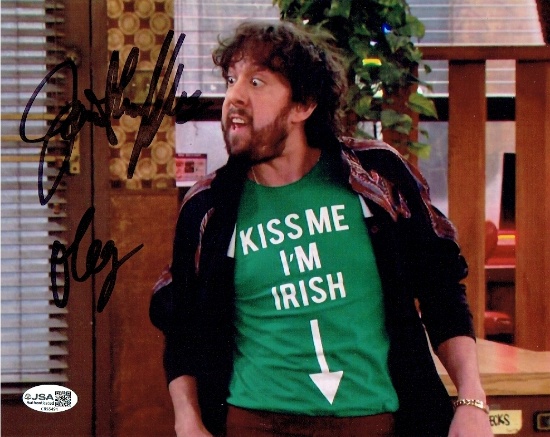 Jonathan Kite 2 Broke Girls Autographed & Inscribed 8x10 Photo JSA coa