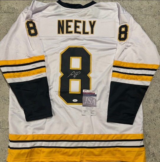 Cam Neely Boston Bruins Autographed Custom Hockey Jersey JSA coa