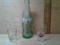 Coca-Cola bottle and glasses