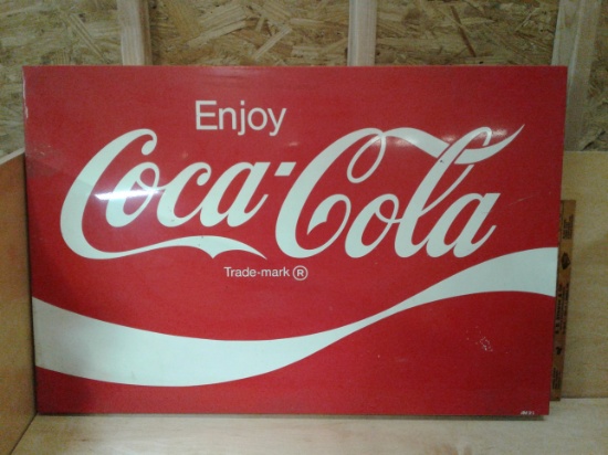 Enjoy Coke Coca-Cola Metal Sign