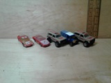 5 Various Toy Vehicles