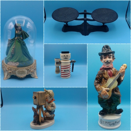 Barber, Hummels, Barbies, GWTW, & More Auction