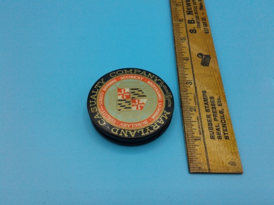 Casualty Company Advertising Paperweight