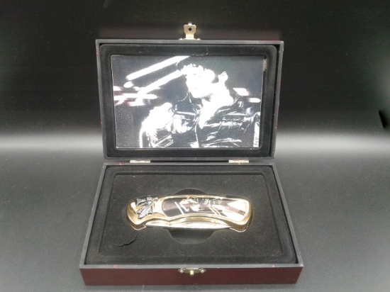 Elvis Collectable Knife with Case