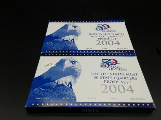 2004 US Mint State Quarters Proof Set (2)